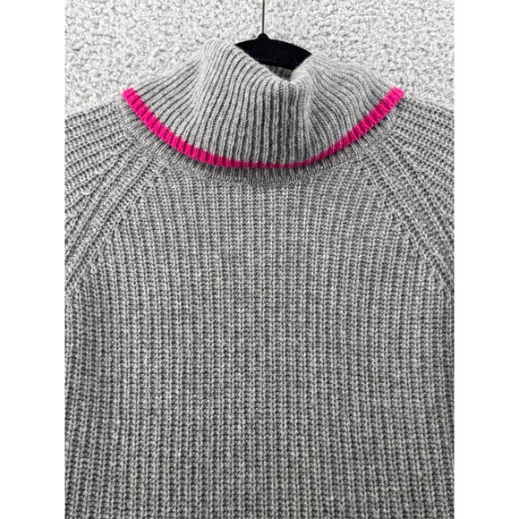 Bartolini Italian Wool/Cashmere Blend Ribbed Turtleneck Sweater Size Medium - Picture 5 of 10